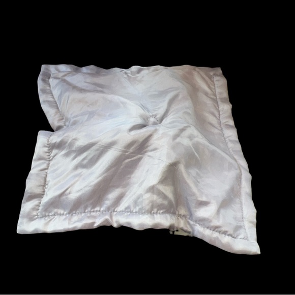 Carters Gray Elephant Security Blanket Plush Lovey Soft Satin Trim Baby Toy Grey - Picture 6 of 7